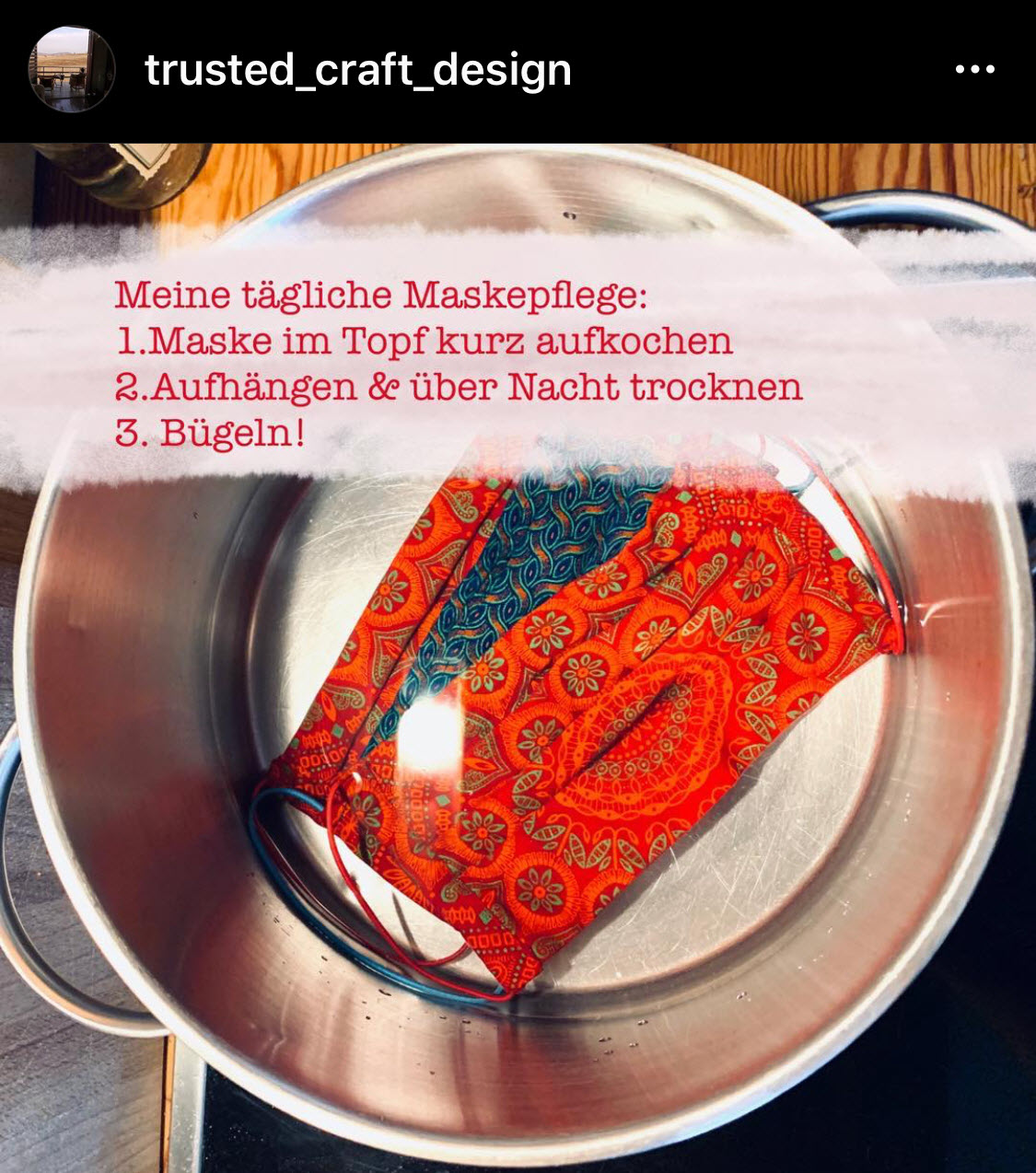 Pflegeanleitung
